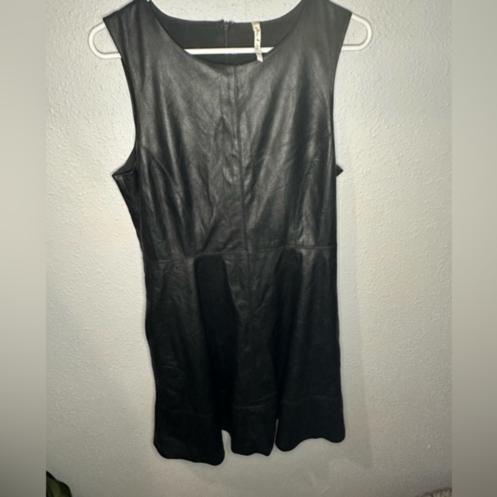 Cloth & Stone Faux Leather Dress-6
